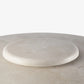 VELTHA® - Round Table HERMU Travertine Lazy Susan