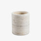 VELTHA® - LAPIS Round Garden Vase made of Travertine