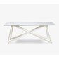 VELTHA® - Rectangular Table LARTE Carrara Marble