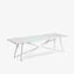 VELTHA® - Rectangular Table LARTE Carrara Marble