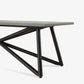 VELTHA® - Rectangular Table LARTE Peperino