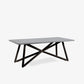 VELTHA® - Rectangular Table LARTE Peperino