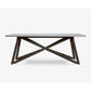 VELTHA® - Rectangular Table LARTE Peperino