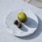 VELTHA® - LEPOS Round Serving Tray made of Carrara Marble