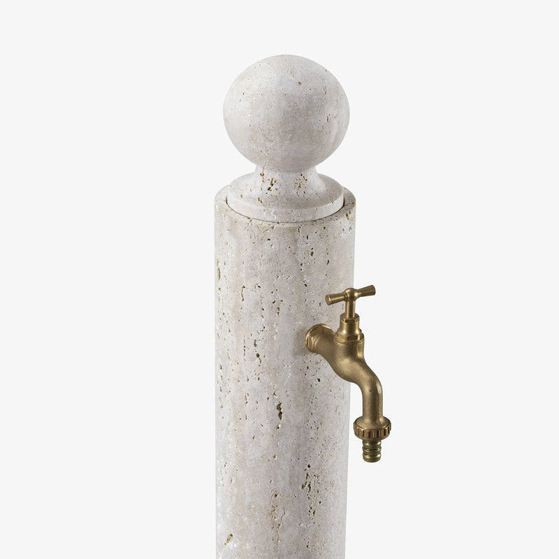 VELTHA® - NASCOR garden fountain made of travertine