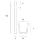 VELTHA® - NASCOR garden fountain made of peperino