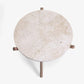 VELTHA® - NATURAM Round Side Table made of Travertine