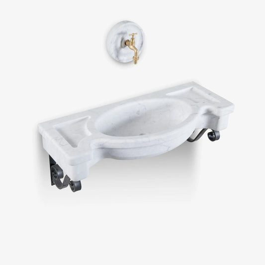 VELTHA® - SETHRA Garden Fountain made of Carrara Marble