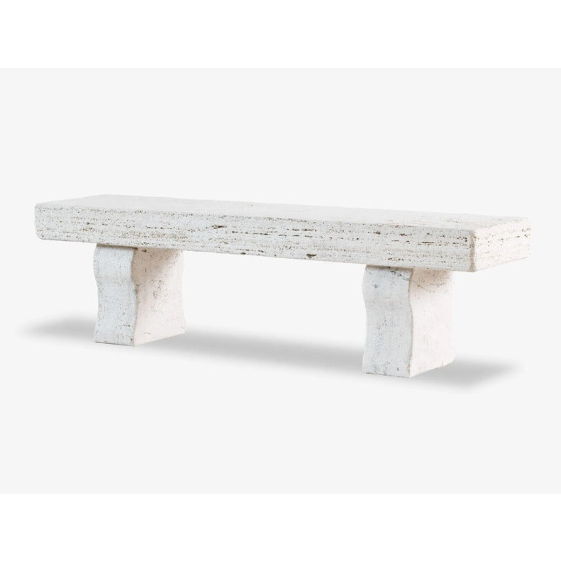 VELTHA® - TEMPORE Garden Bench made of Travertine