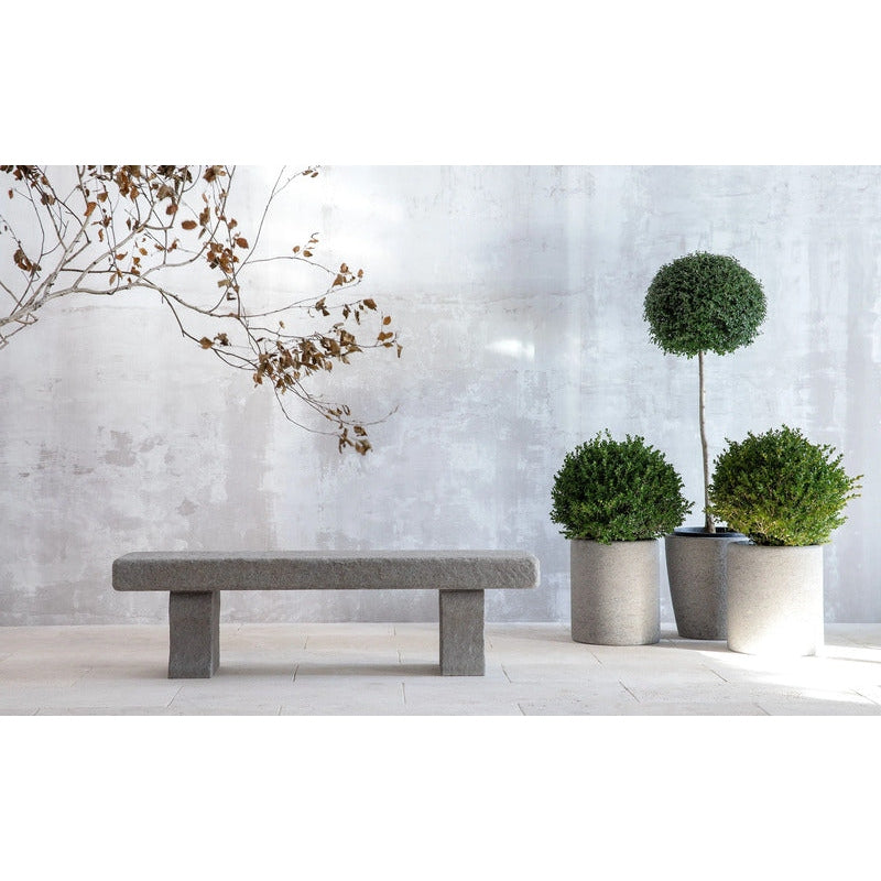 VELTHA® - TEMPORE Garden Bench made of Peperino