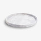 VELTHA® - THANIA Round Serving Tray made of Carrara Marble