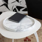 VELTHA® - THANIA Round Serving Tray made of Carrara Marble