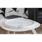 VELTHA® - THANIA Round Serving Tray made of Carrara Marble