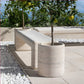 VELTHA® - TINIA Garden Bench made of Travertine