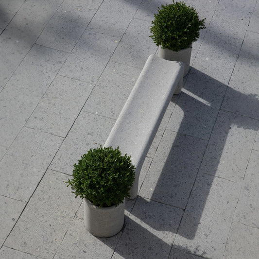 VELTHA® - TINIA Garden Bench made of Peperino