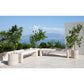 VELTHA® - TINIA Garden Bench made of Travertine