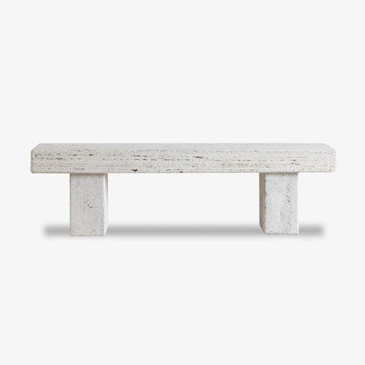 VELTHA® - VICUM Garden Bench made of Travertine