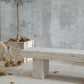 VELTHA® - VICUM Garden Bench made of Travertine