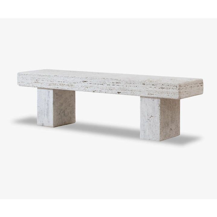 VELTHA® - VICUM Garden Bench made of Travertine