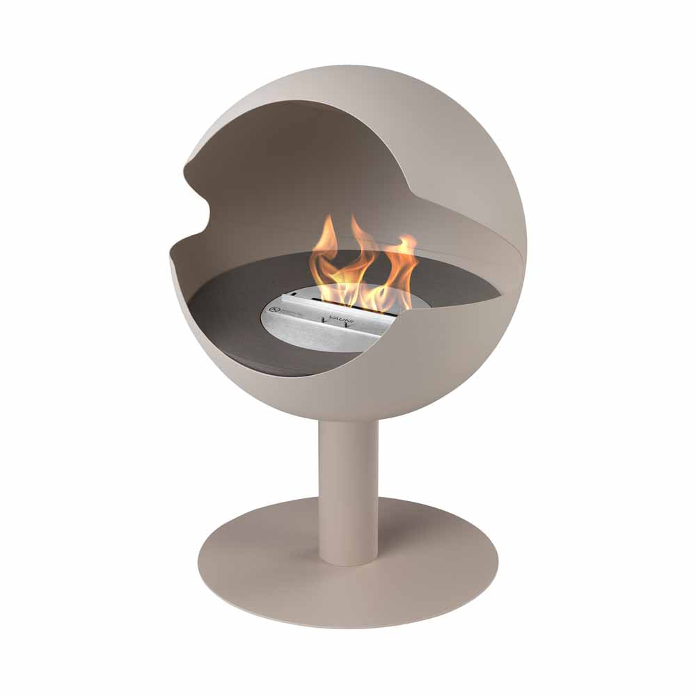 Vauni - Globe Almond High Ethanol Fireplace