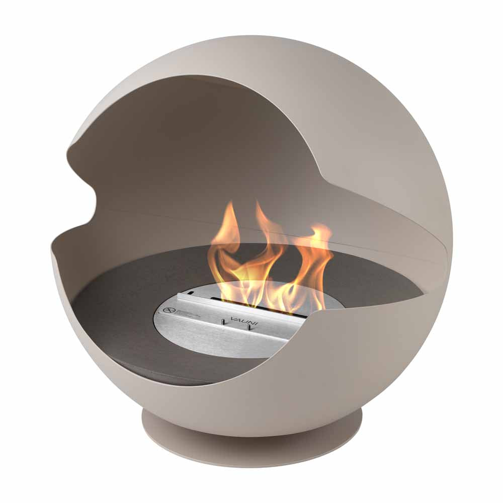 Vauni - Globe Almond Low Ethanol Fireplace