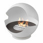 Vauni - Globe White Low Ethanol Fireplace