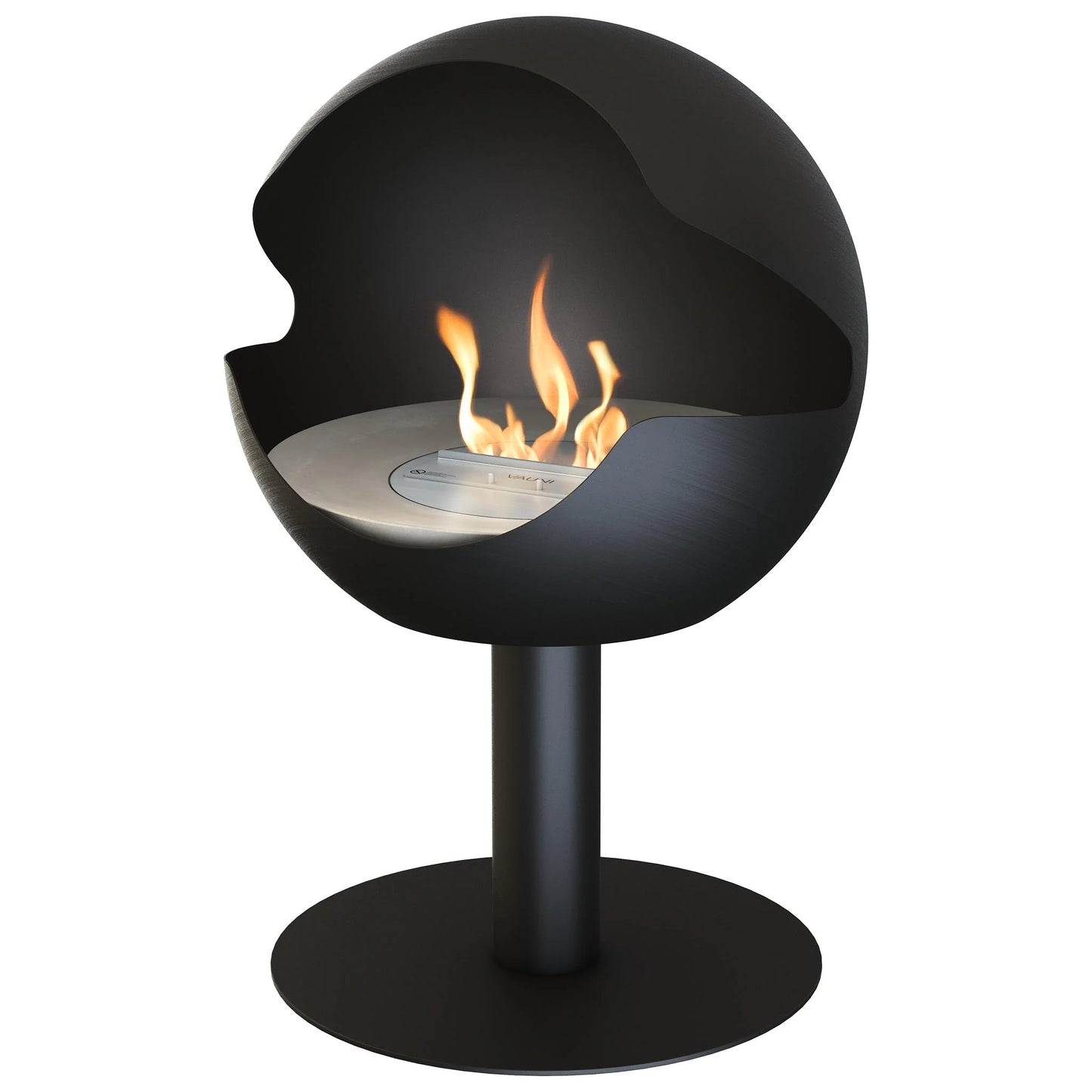 Vauni - Globe Black High Ethanol Fireplace