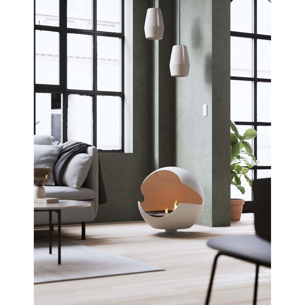 Vauni - Globe Moondust Low Ethanol Fireplace