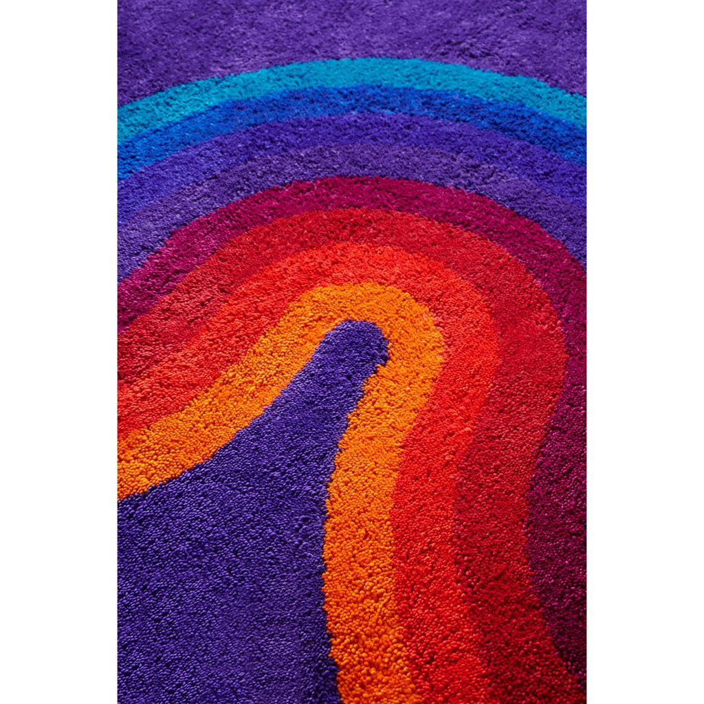Amini - VP Romantica Curve Rug Verner Panton