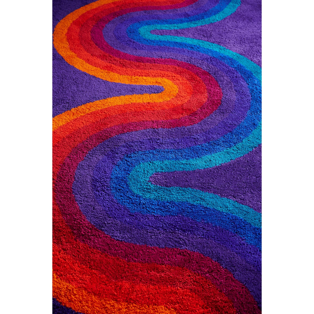 Amini - VP Romantica Curve Rug Verner Panton