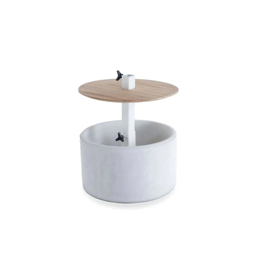 Unopiu - Lipari umbrella stand made of concrete