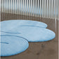 Okej - Squiggle Rug Cloud Blue