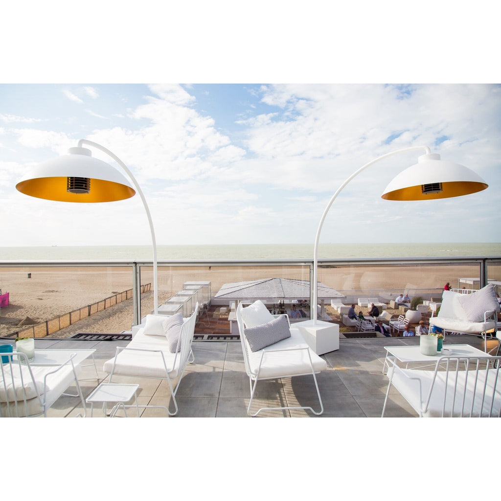 Heatsail - Dome heater / floor lamp white