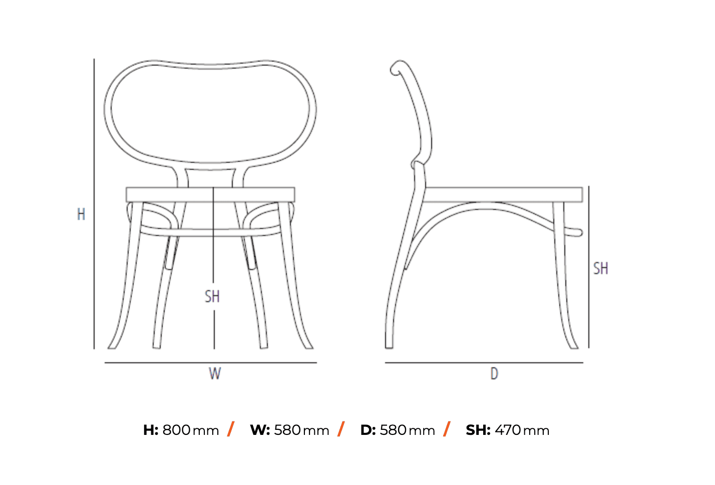 Fritz Hansen - Grand Prix Chair Ash dyed