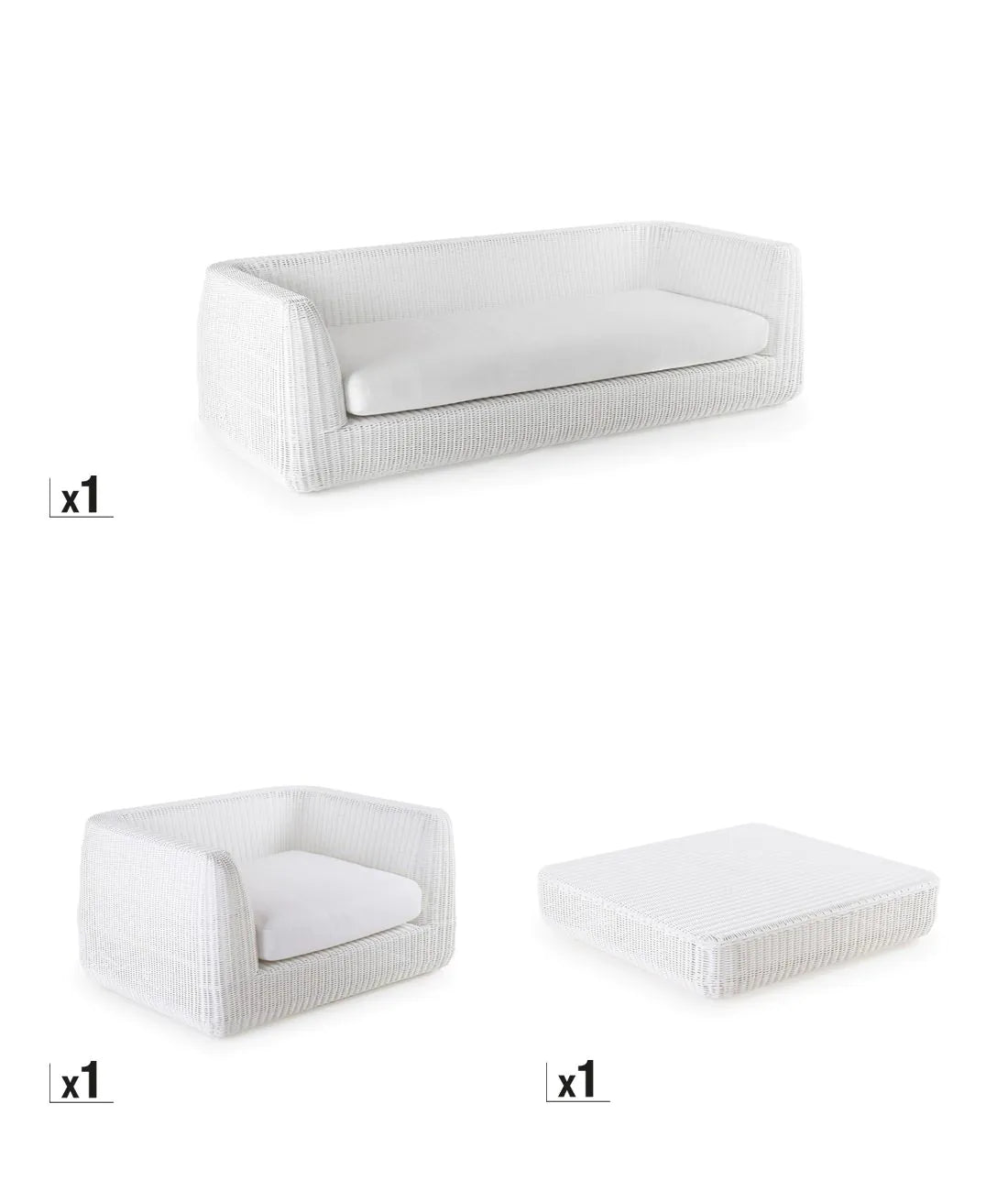 Agorà-Bundle-Angebot – Farbe Weiß