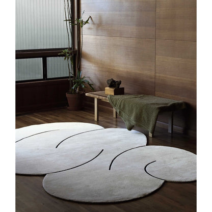 Okej - Squiggle Rug Cloud Gray