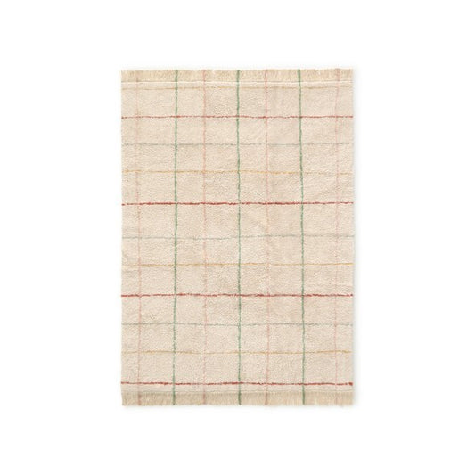 Washable Rug Colorful Lines, 140 x 200 cm