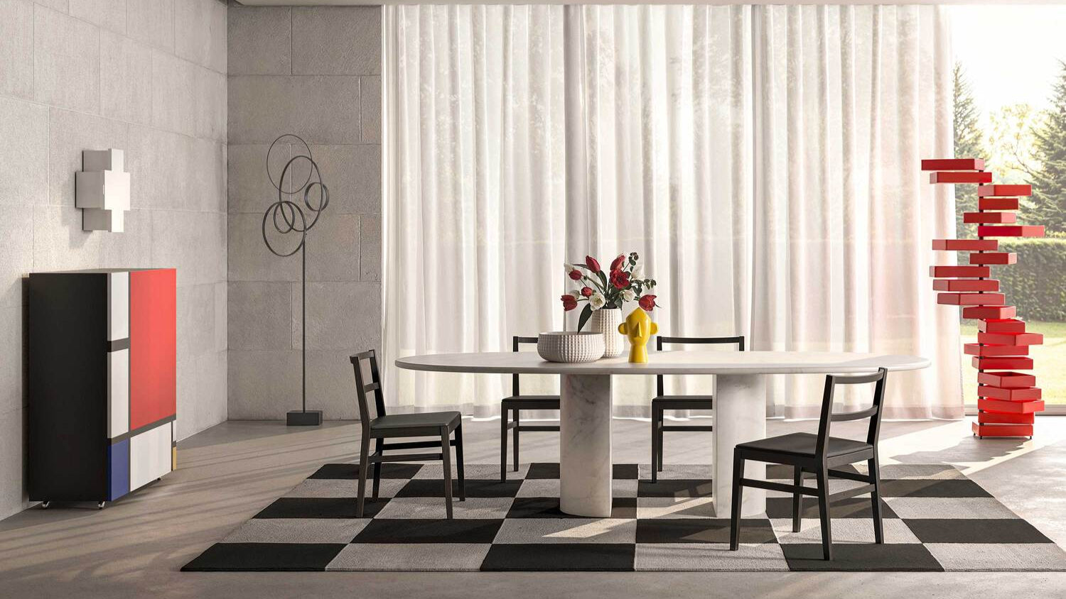 Tonin Casa - SAND T6474 Standing Shelf