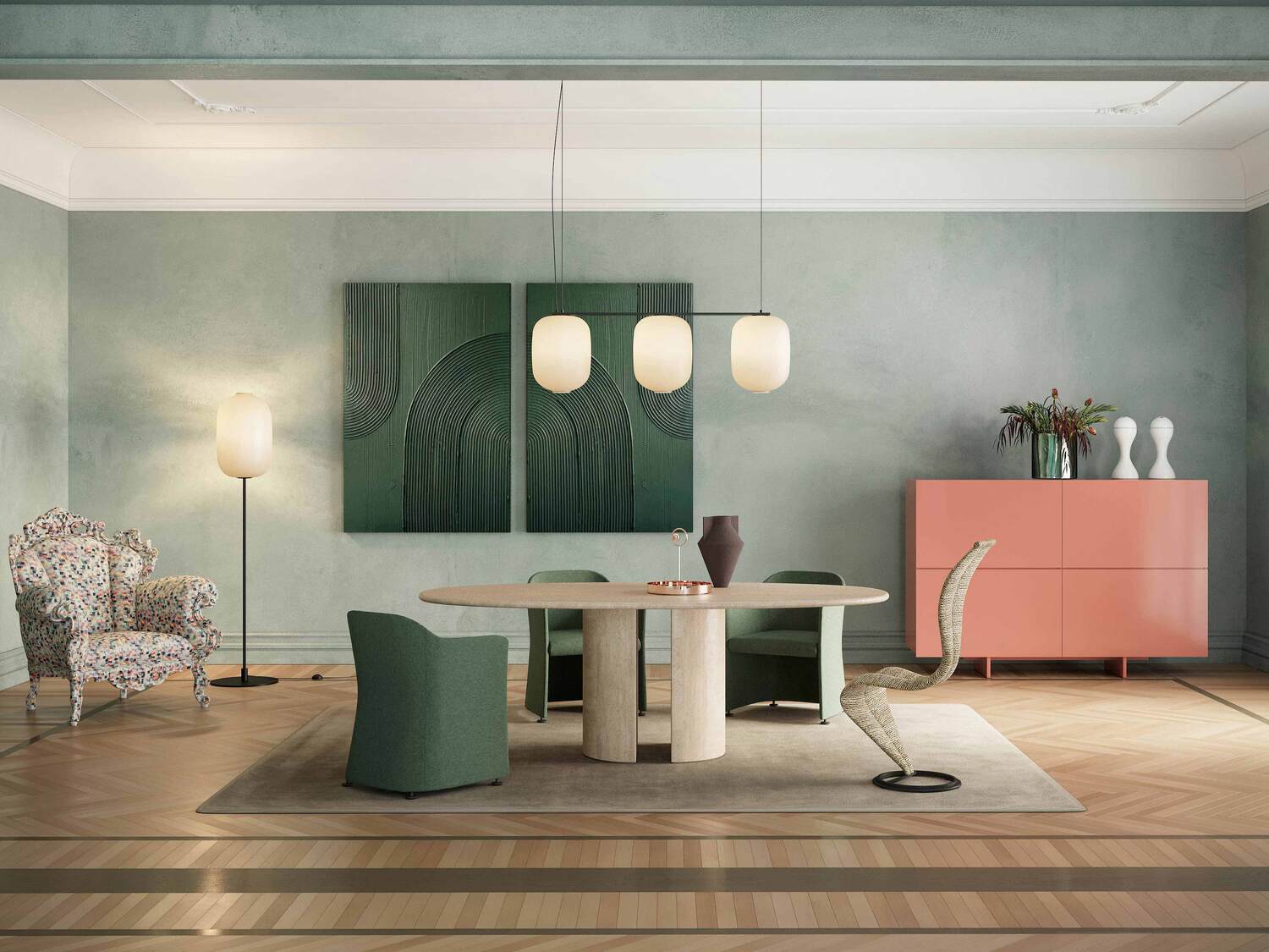 Tonin Casa - SAND T6474 Standing Shelf