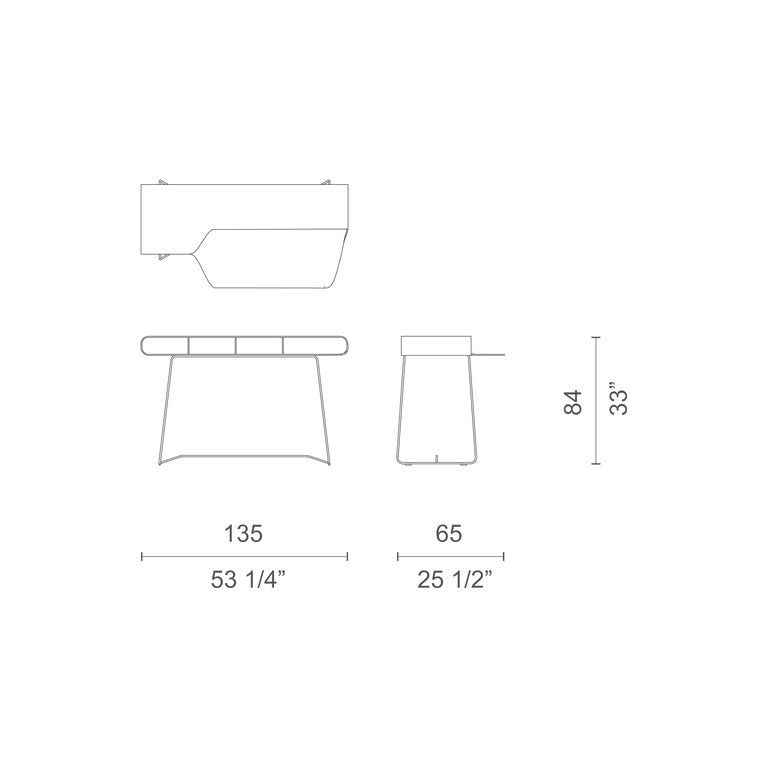 Tonin Casa - SAND T6474 Standing Shelf