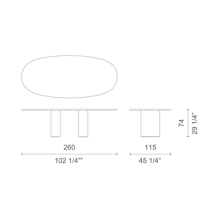 Tonin Casa - SAND T6474 Standing Shelf