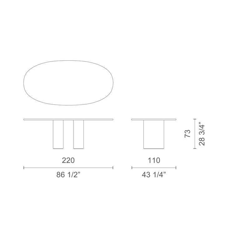 Tonin Casa - SAND T6474 Standing Shelf