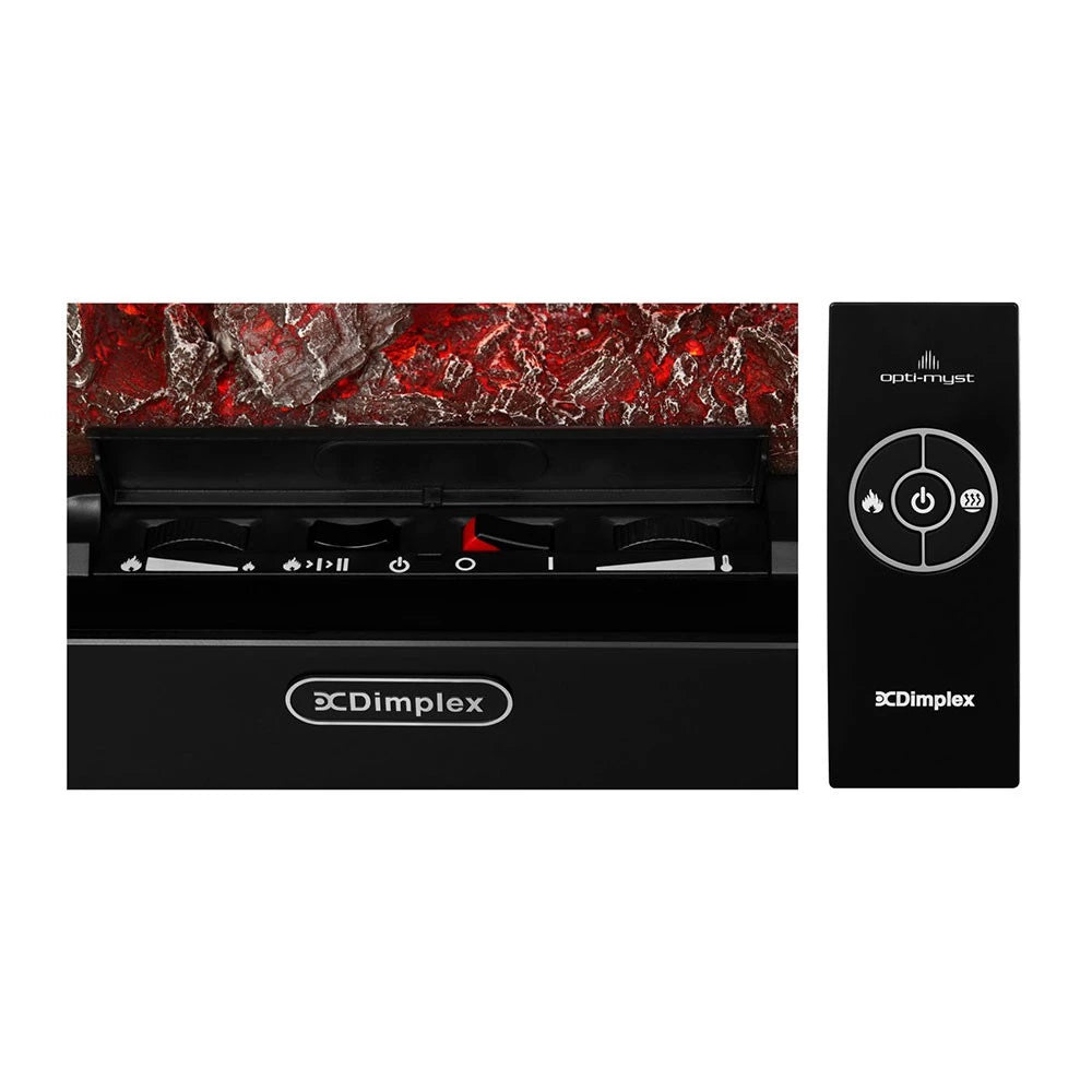 Dimplex - Verdi Hybrid Fireplace Black