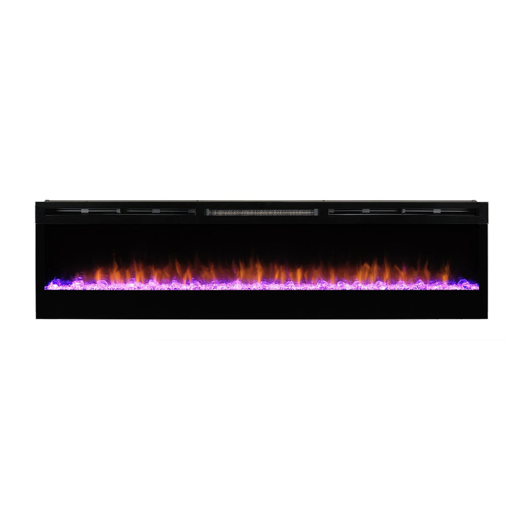 Dimplex - Prism 74" Optiflame Electric Fireplace