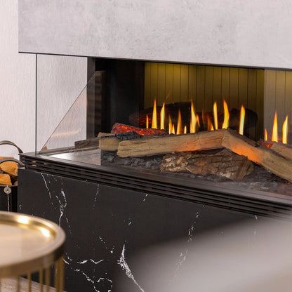 Dimplex - Vista 130 III 3-sided built-in electric fireplace