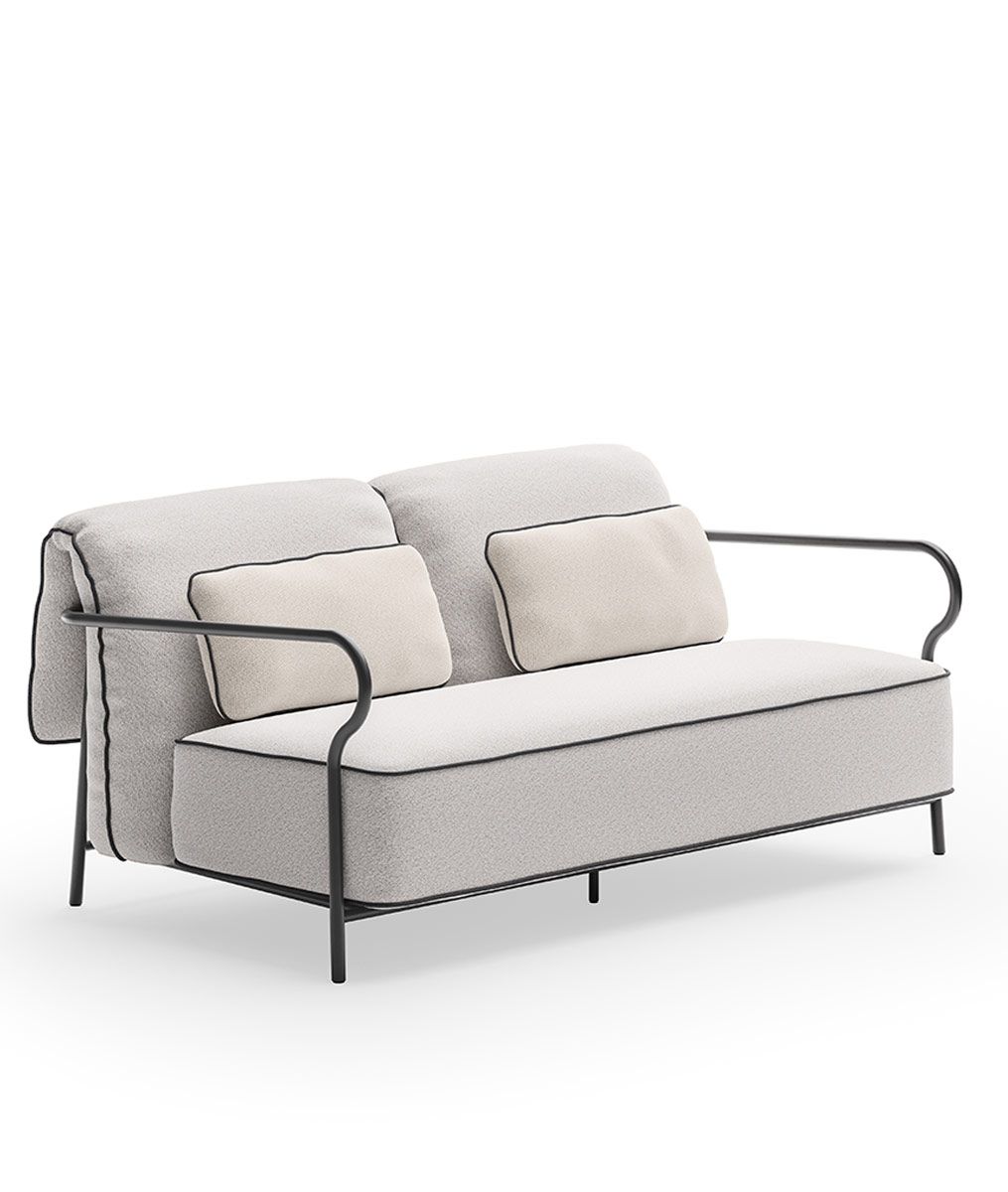 Unopiu - Luce Sofa Graphite Grey