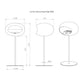 Le Feu - Black Ground Steel High Bioethanol Fireplace