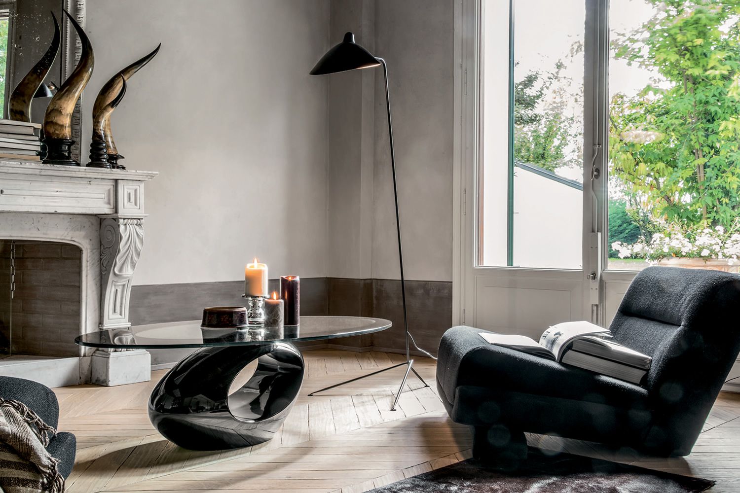 Tonin Casa - Amaranto 6811 Side Table