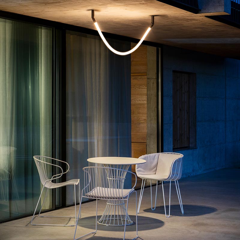 Estiluz - Floor lamp Bols P-4027X including flower pot