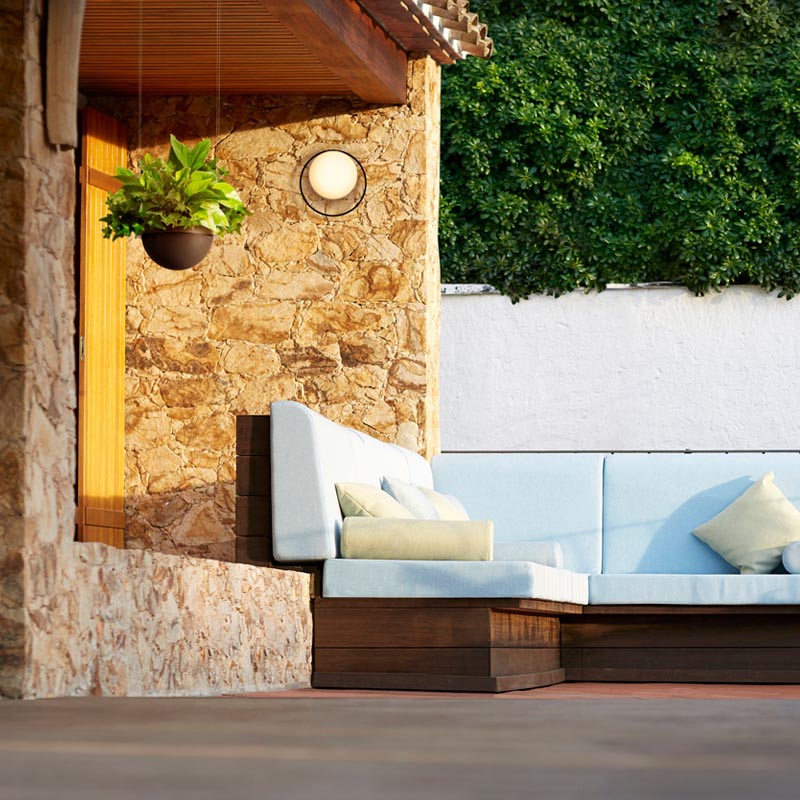 Estiluz - Outdoor Floor Lamp Frame P-4054X